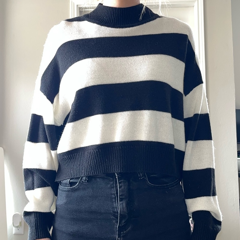 H&M striped sweater